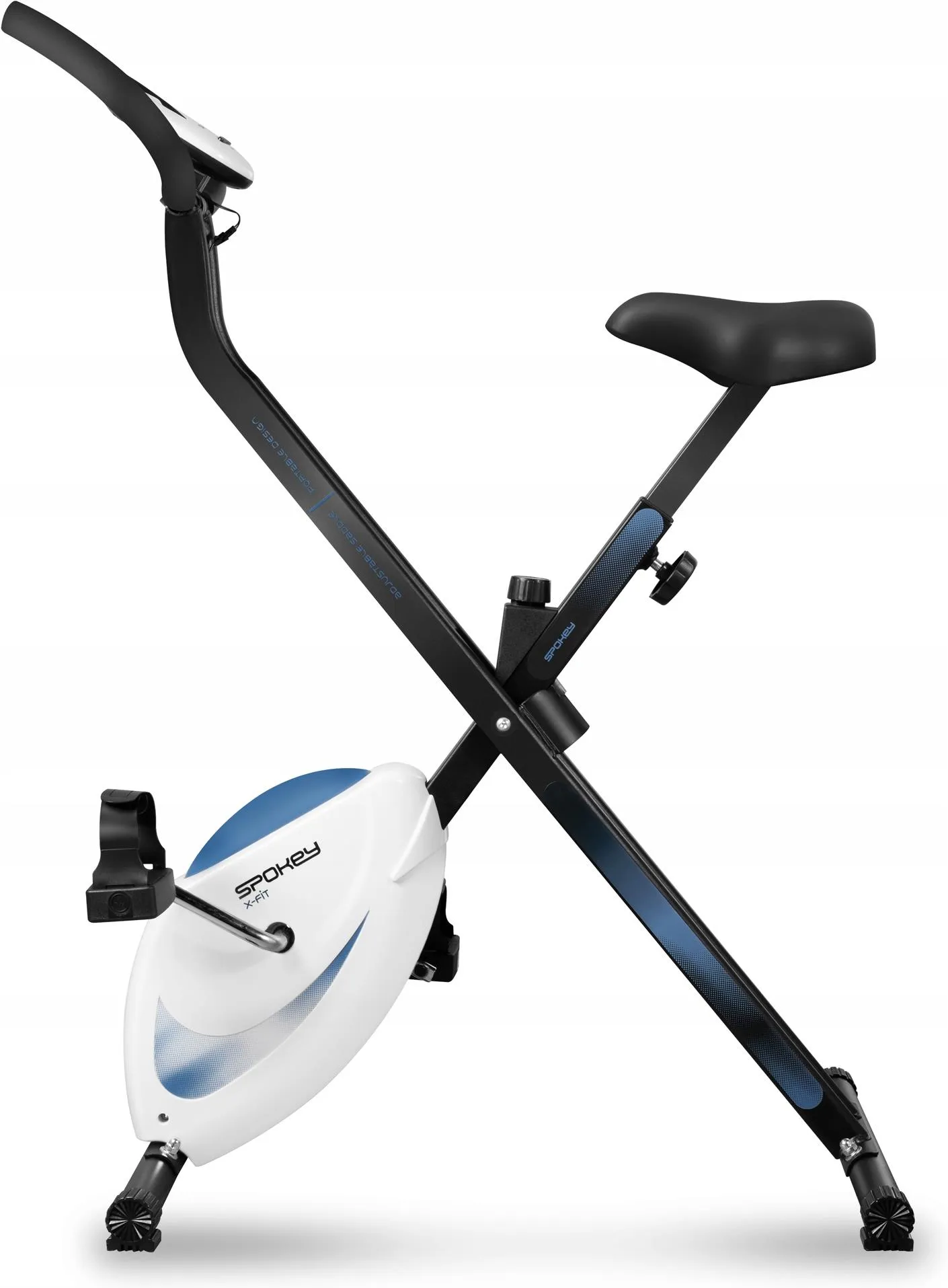 Spokey XFIT+ – test składanego roweru do kompaktowego cardio