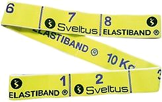 Sveltus Elastiband 15 kg – test gumy oporowej do treningu domowego